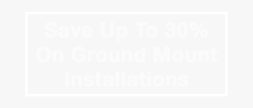 Savings On Solar Ground Mount System - Parallel, HD Png Download