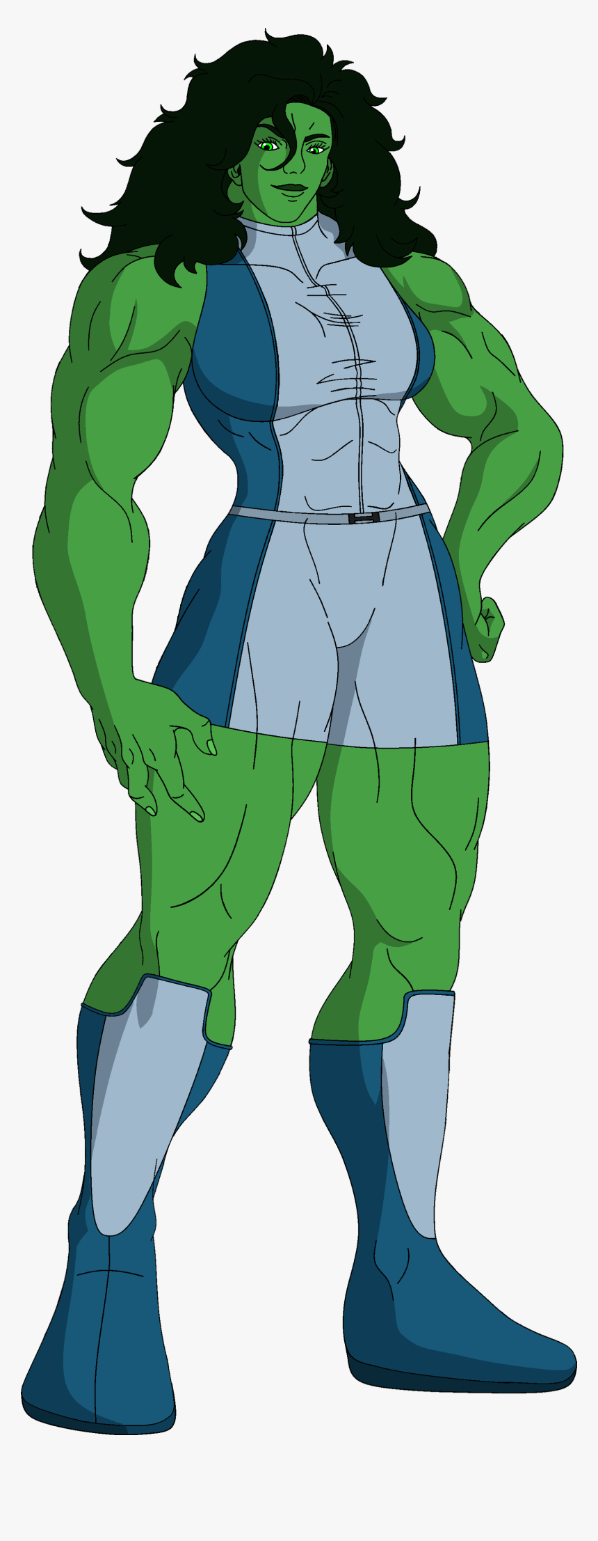 Animate Drawing Hulk - Illustration, HD Png Download