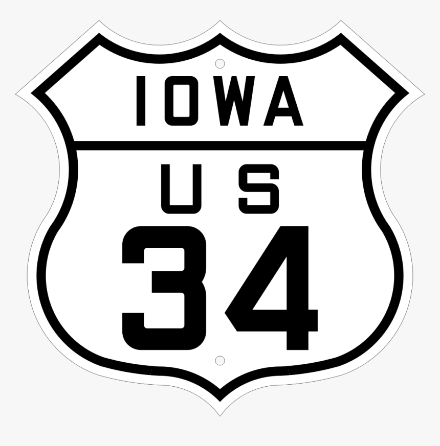 15 Roadsign Vector Highway Iowa For Free Download On, HD Png Download