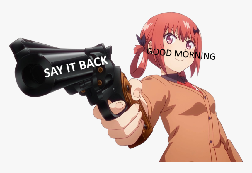 Satania With A Gun, HD Png Download