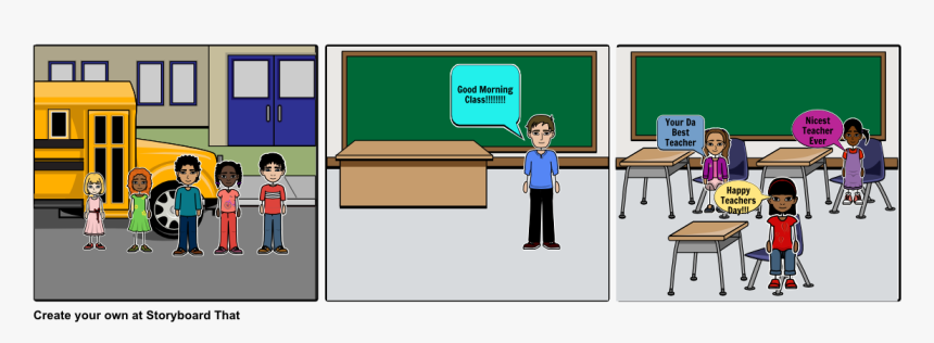 Good Morning Teacher Png - Cartoon, Transparent Png