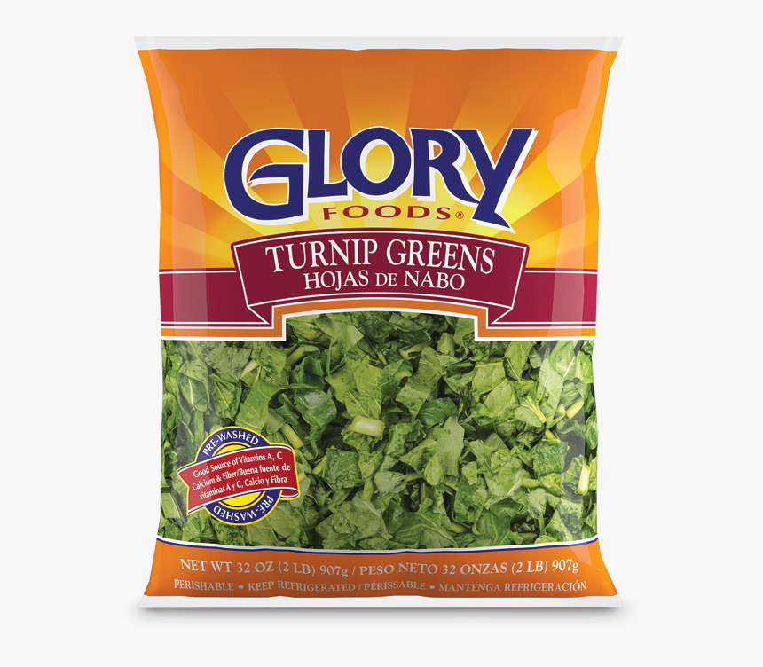 Fresh Turnip Greens Glory Turnip Greens, HD Png Download