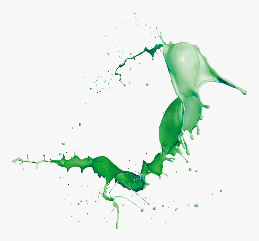 Green Juice Splash Png, Transparent Png