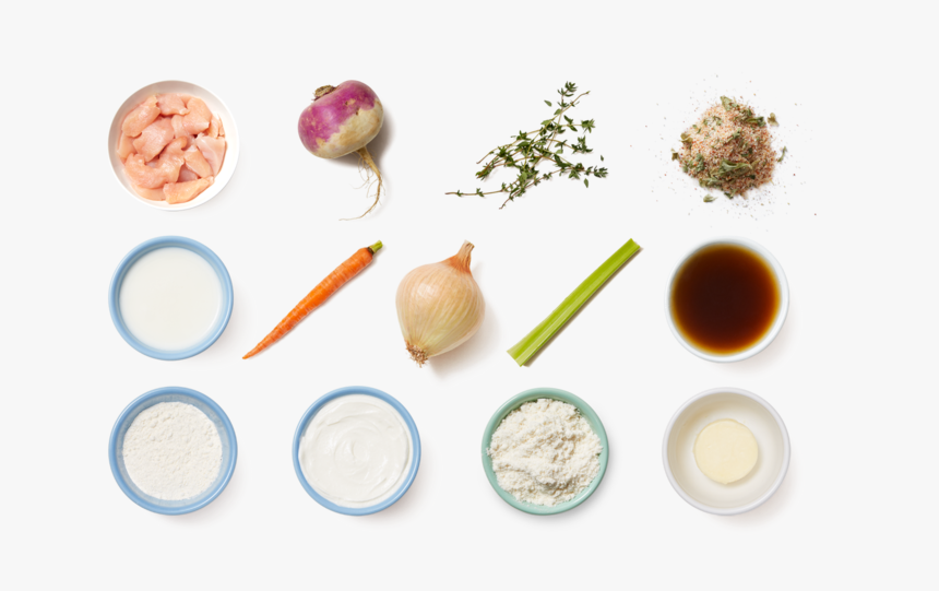 Country-style Chicken & Biscuits With Carrots, Celery, - Yellow Onion, HD Png Download