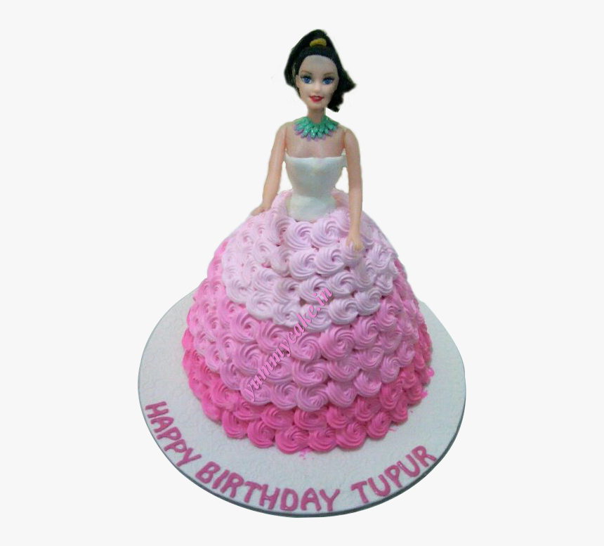 Barbie Doll - Birthday Cake Png Doll, Transparent Png