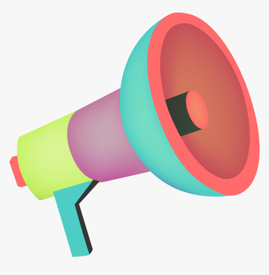 Cheer Megaphone Png - Megafone Png Transparente, Png Download
