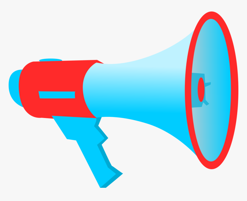 Clip Art Onlinelabels Clip Art And - Clipart Picture Of Megaphone, HD Png Download