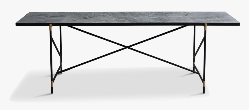 Dining Table 230 Brass - Egon Eiermann Table Black, HD Png Download
