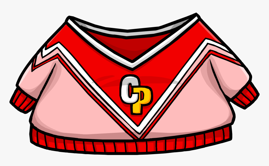 Cheer Megaphone Clipart Pink - Club Penguin Red Clothes, HD Png Download