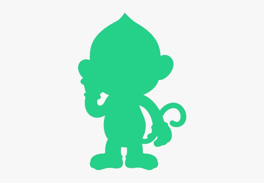 Cute Baby Monkeys Png Transparent Images - Illustration, Png Download