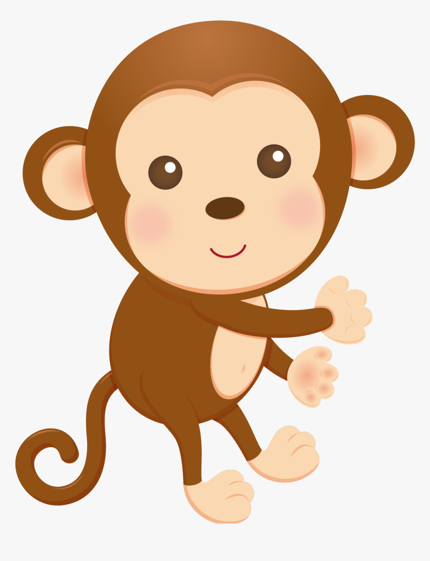 Red Monkey Clip Art At Clker - Monkey Clip Art For Kids, HD Png
