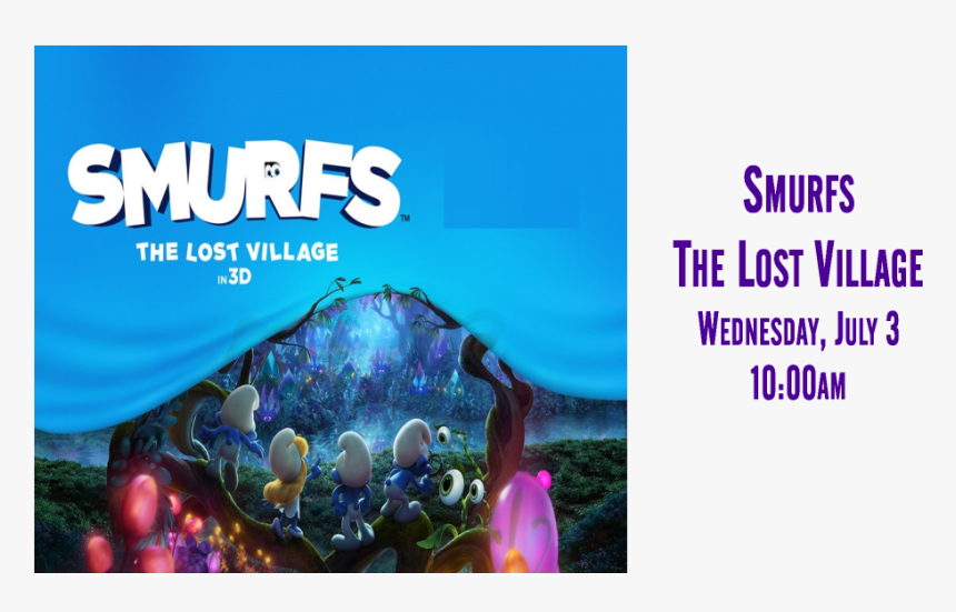 Transparent Like Us On Facebook Transparent Png - Smurfs: The Lost Village, Png Download