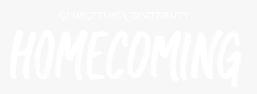 Georgetown University Homcoming Logo - Calligraphy, HD Png Download