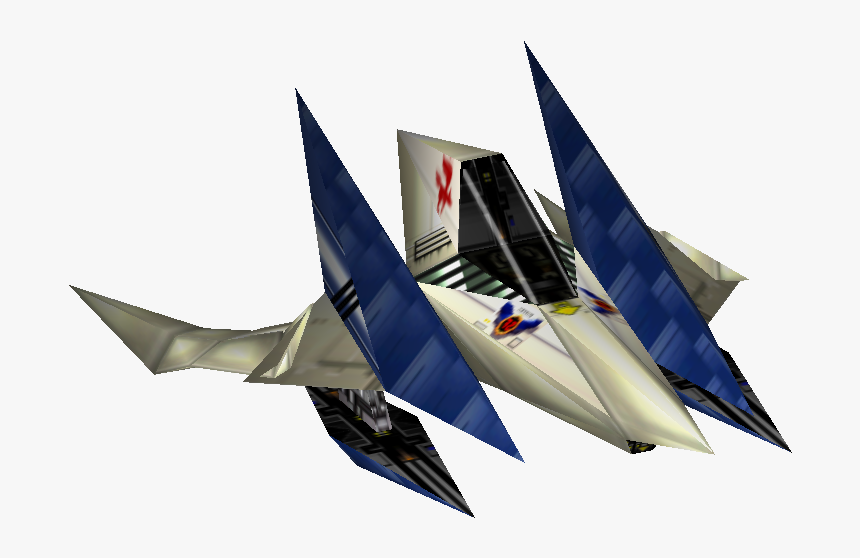 Download Zip Archive - Arwing Transparent Star Fox, HD Png Download