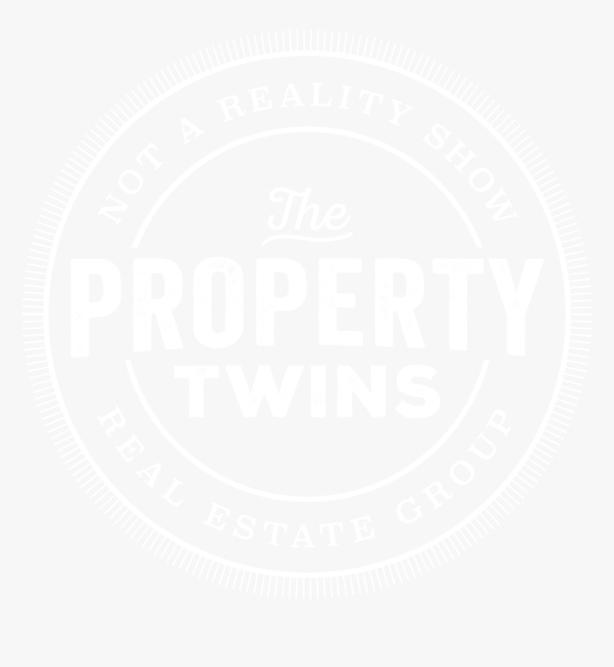 Propertytwins-white - Label, HD Png Download
