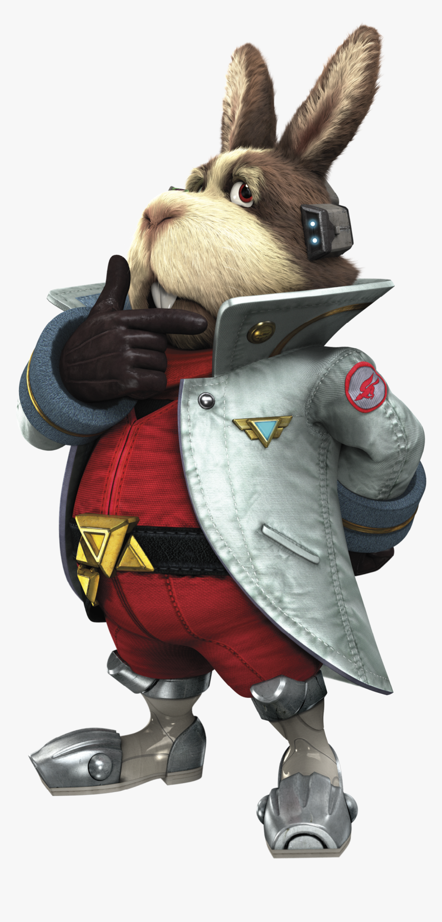 Star Fox Zero Peppy Hare, HD Png Download