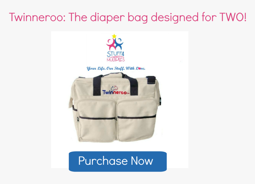 Diaper Bag For Twins - Bag, HD Png Download