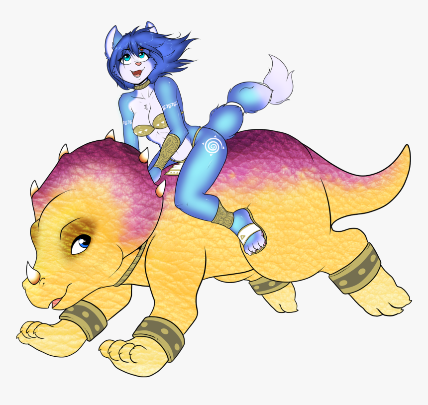 Star Fox Krystal Riding, HD Png Download
