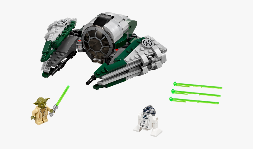 Lego 75168 Yoda S Jedi Starfighter - Lego Star Wars 2017 2018, HD Png Download