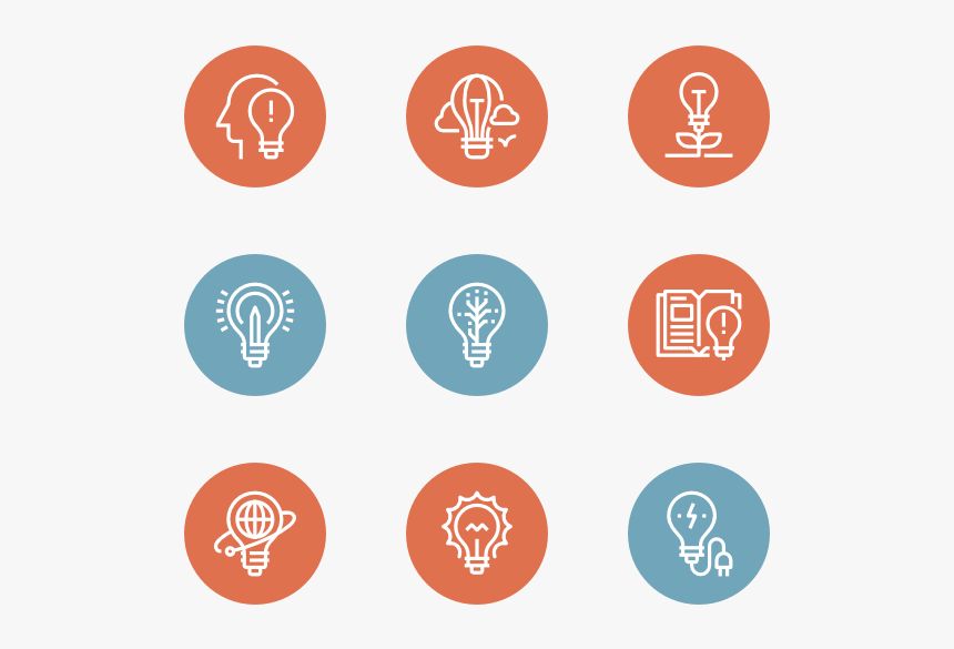 Light Bulbs - Inspire Icons, HD Png Download