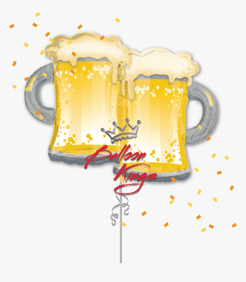 Cheers Beer Mugs - Beer Balloon, HD Png Download