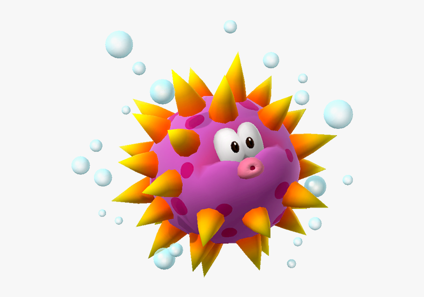 Ssbu Big Urchin Spirit - Mario Series, HD Png Download