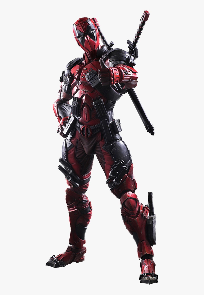 Play Arts Kai Deadpool, HD Png Download