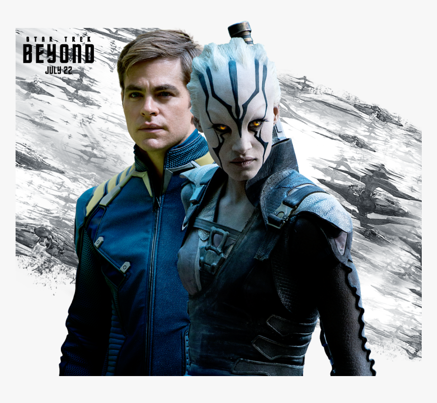 Transparent Chris Pine Png - Jaylah Star Trek Png, Png Download