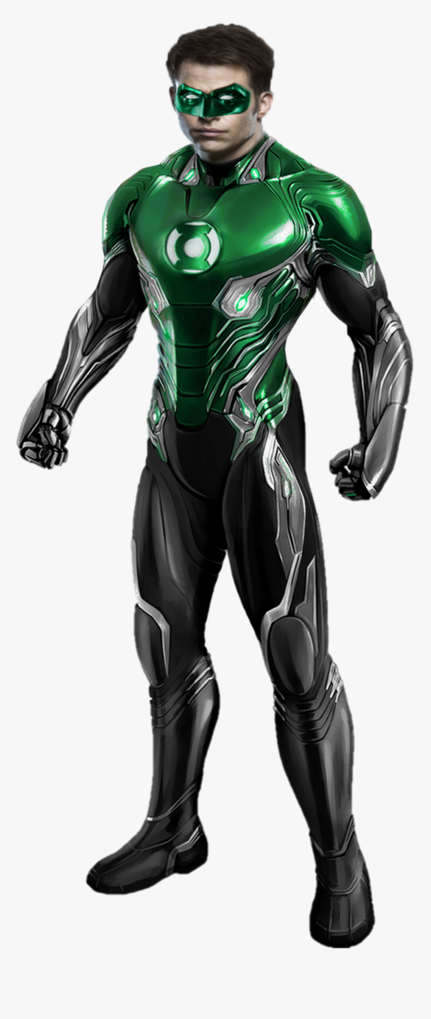 #greenlantern #chrispine #haljordan Chris Pine As Hal - Iron Man Power Stone Suit, HD Png Download