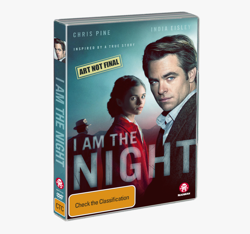 Am The Night Dvd, HD Png Download
