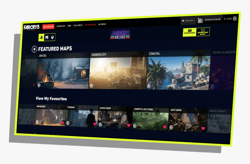 Far Cry Arcade - Led-backlit Lcd Display, HD Png Download