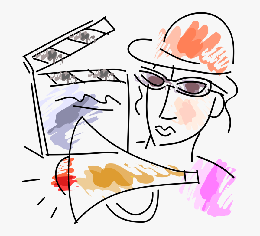 Transparent Film Clapper Png, Png Download