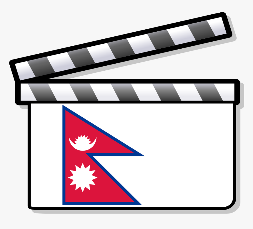 Nepal Film Clapperboard - Cinema Of United Kingdom, HD Png Download