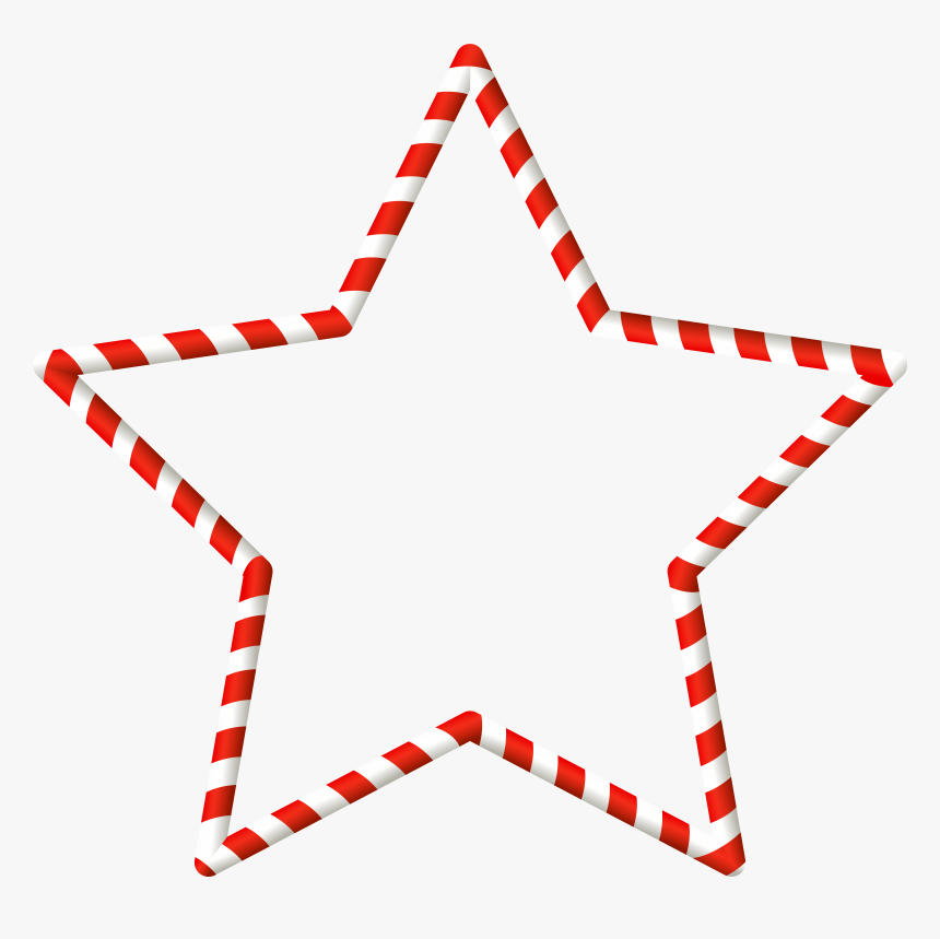 Circular Candy Cane Border Clip Art , Png Download, Transparent Png