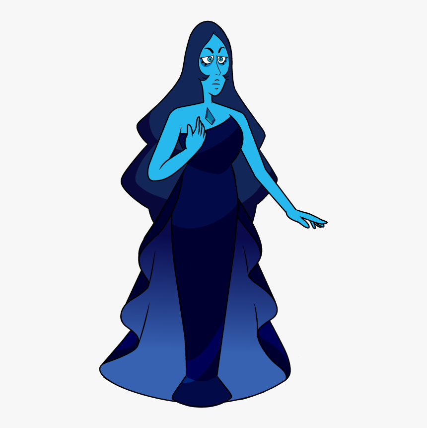 Don T Get Me Wrong, I Absolutely Love Blue S Design - Blue Diamond Mural Steven Universe, HD Png Download