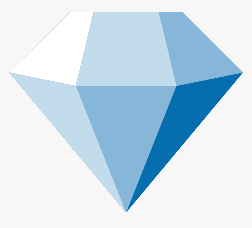 Blue Diamond Shape Png, Transparent Png