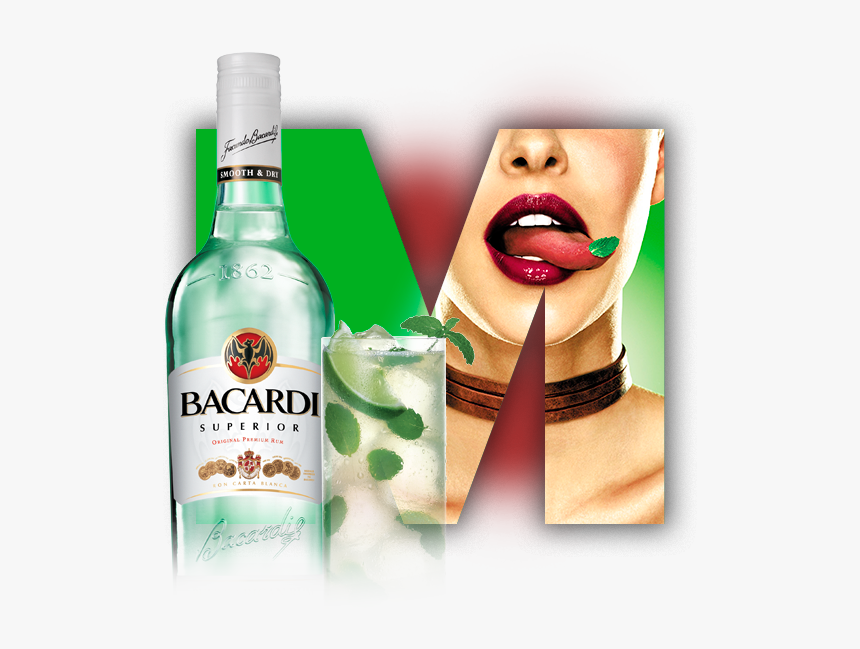 Bacardi Mojito - Bacardi Mojito Png, Transparent Png