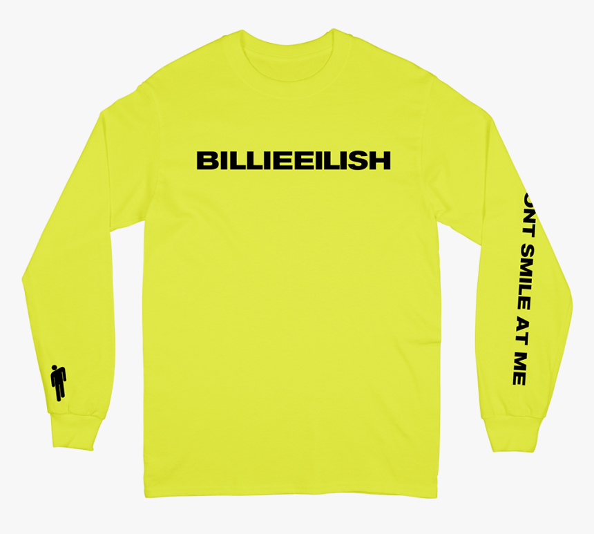 Yellow Long Sleeve Shirt - Long-sleeved T-shirt, HD Png Download