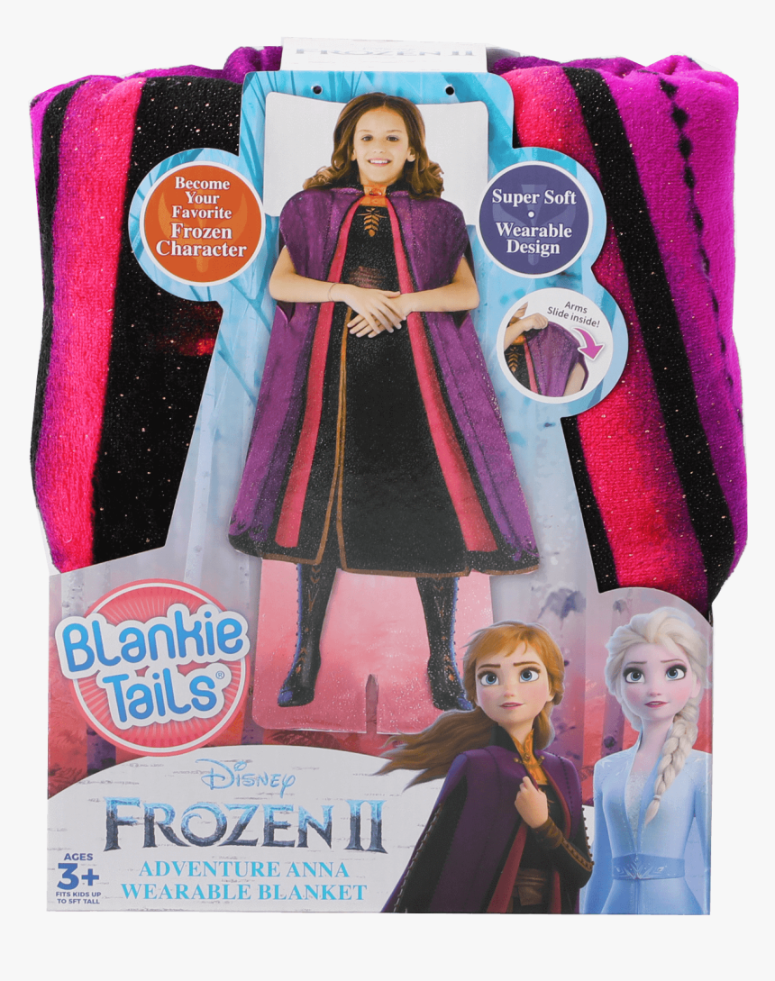Disney Frozen 2 Anna S Adventure Outfit Blankie Tails - Barbie, HD Png Download
