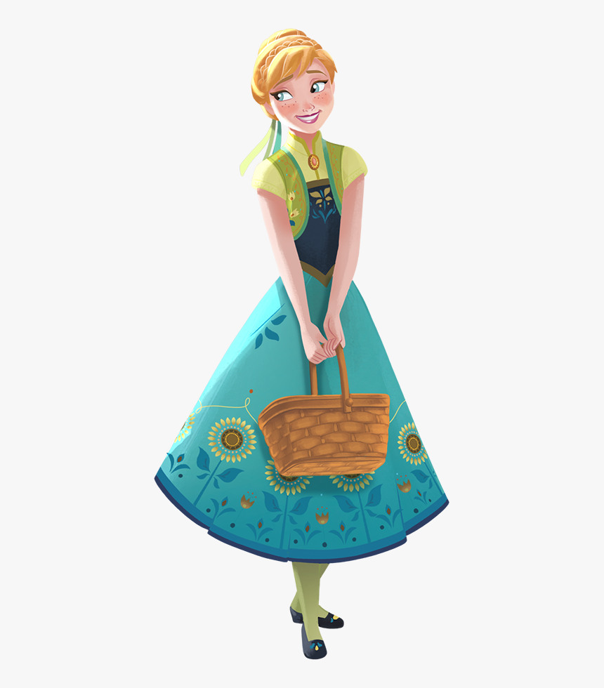 Anna Frozen Fever Png, Transparent Png