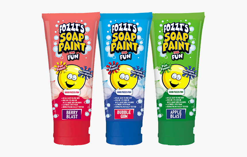 Fozzi S Soap Paint For Fozzi S Fun - Fozzi Foam, HD Png Download