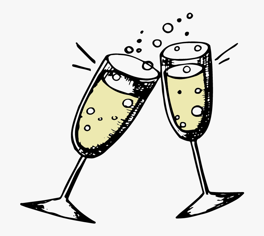 Champagne Stemware, HD Png Download