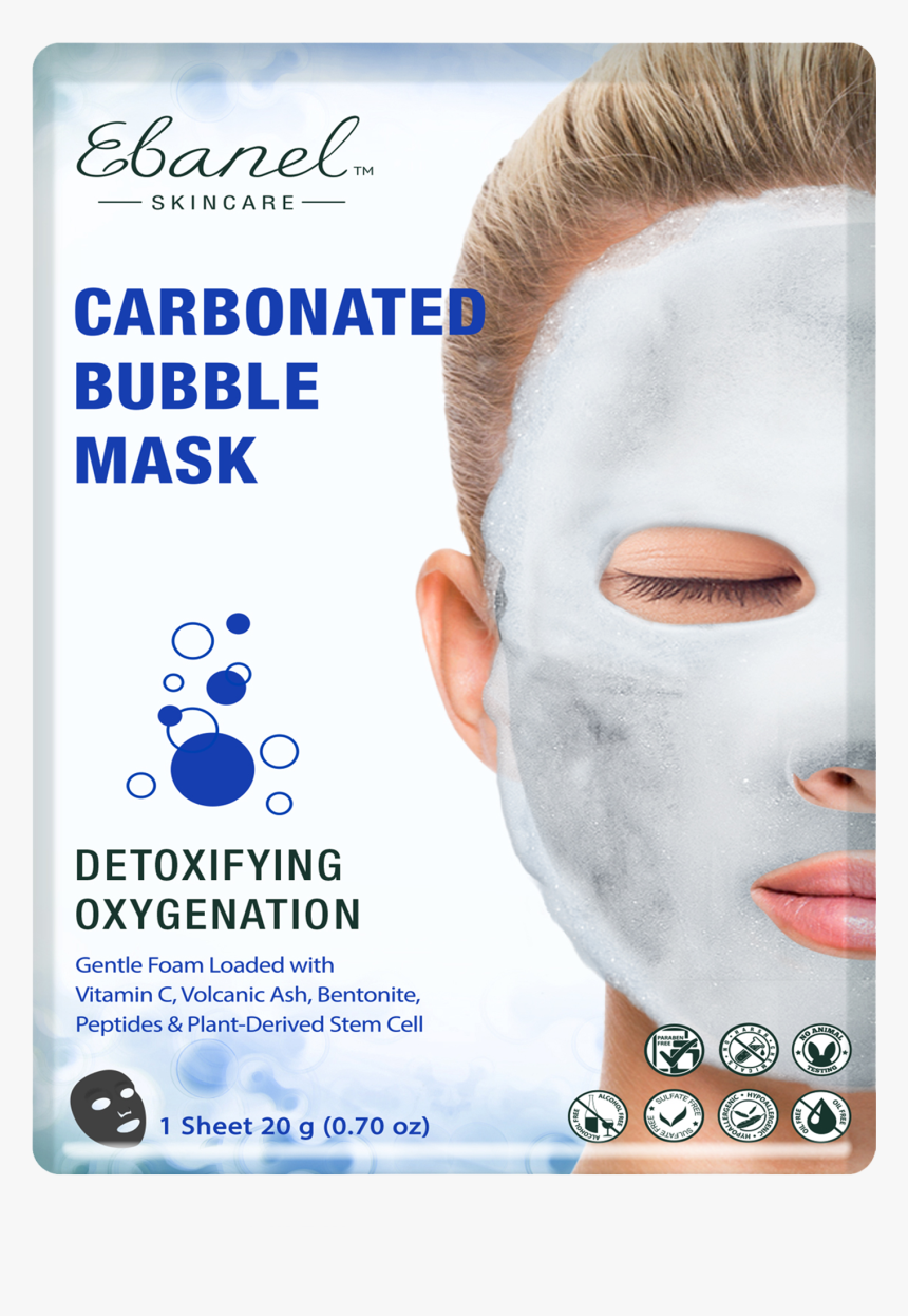 Carbonated Bubble Mask Pack 
 Data Max Width 2048 
 - Ebanel Carbonated Bubble Mask, HD Png Download