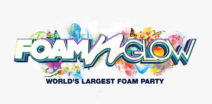 Foam N - Foam And Glow Parties, HD Png Download