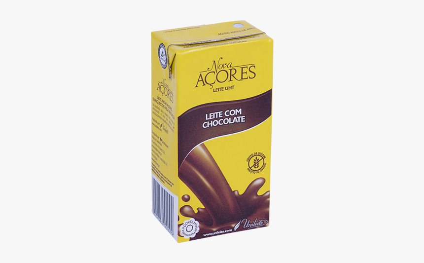 Uht Semi-skimmed Chocolate Milk - Leite Com Chocolate Nova Açores, HD Png Download