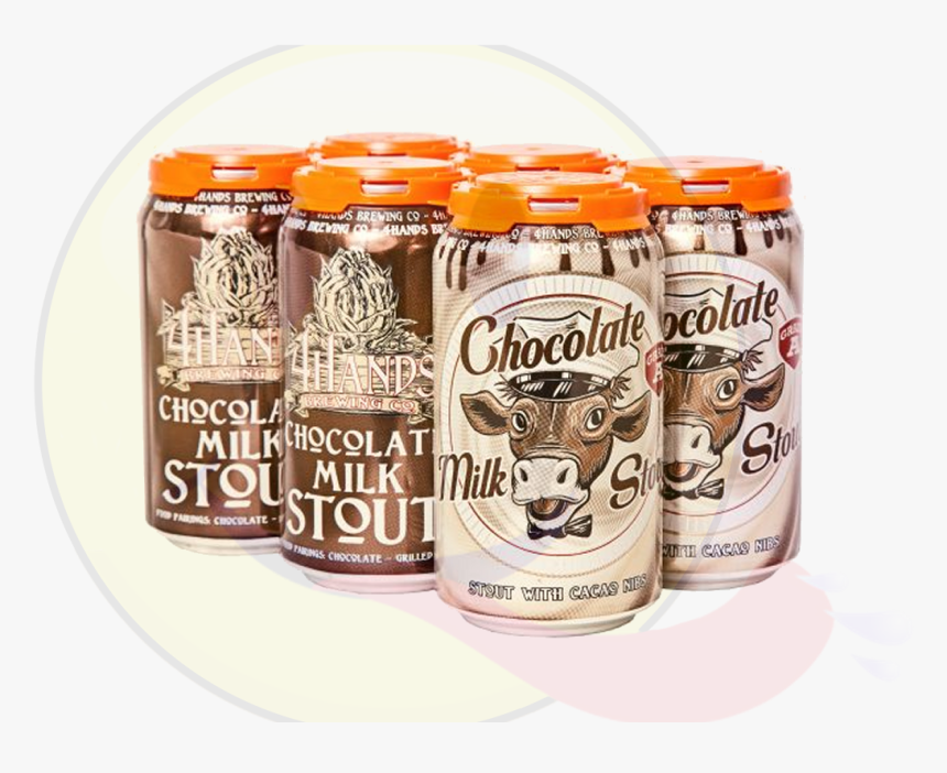 4 Hands Chocolate Milk Stout - Chocolate Milk Stout - 4 Hands Brewing Co., HD Png Download