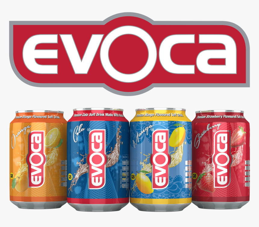 Evoca Logo Cans Png - Coca-cola, Transparent Png