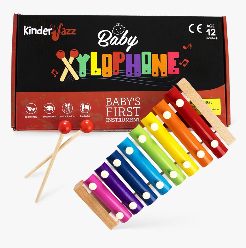 Kinderjazz Rainbow Colored Baby, Toddler, And Kids - Glockenspiel, HD Png Download