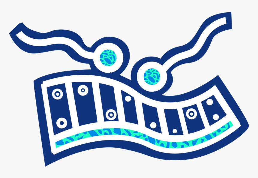 Vector Illustration Of Xylophone Chromatic Musical, HD Png Download