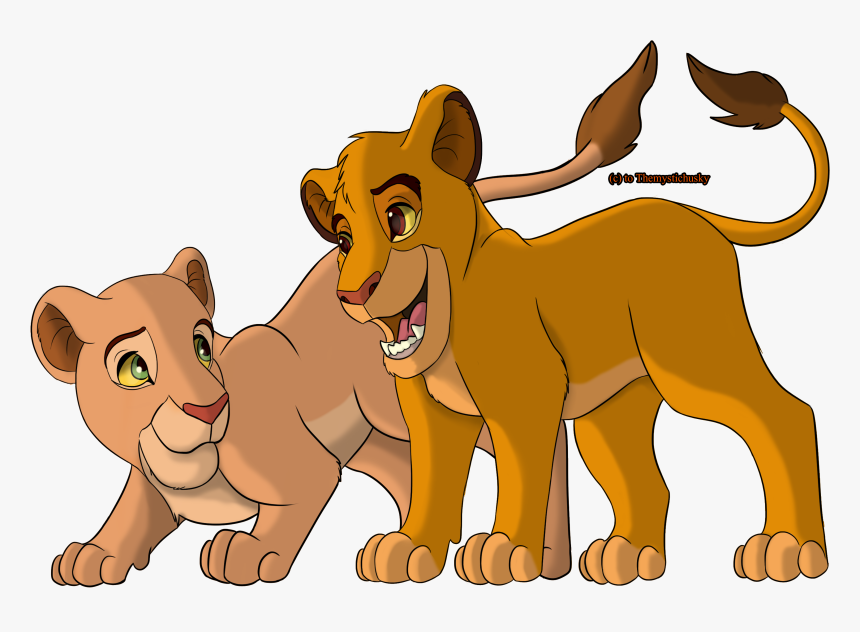 Nala And Simba - Nala Characters From Lion King, HD Png Download